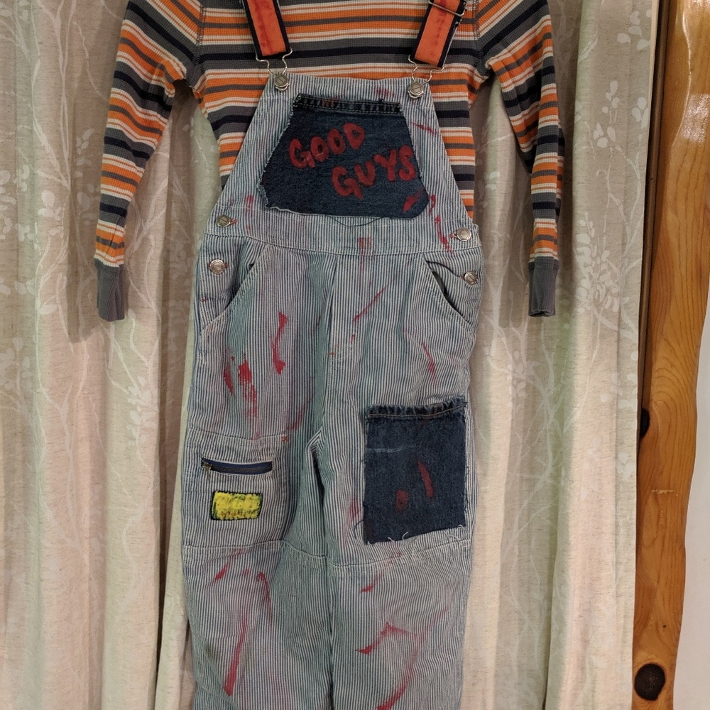 Homemade Chucky kids costume